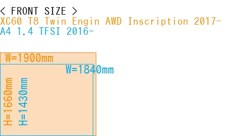 #XC60 T8 Twin Engin AWD Inscription 2017- + A4 1.4 TFSI 2016-